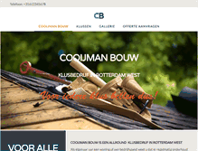 Tablet Screenshot of cooijmanbouw.nl